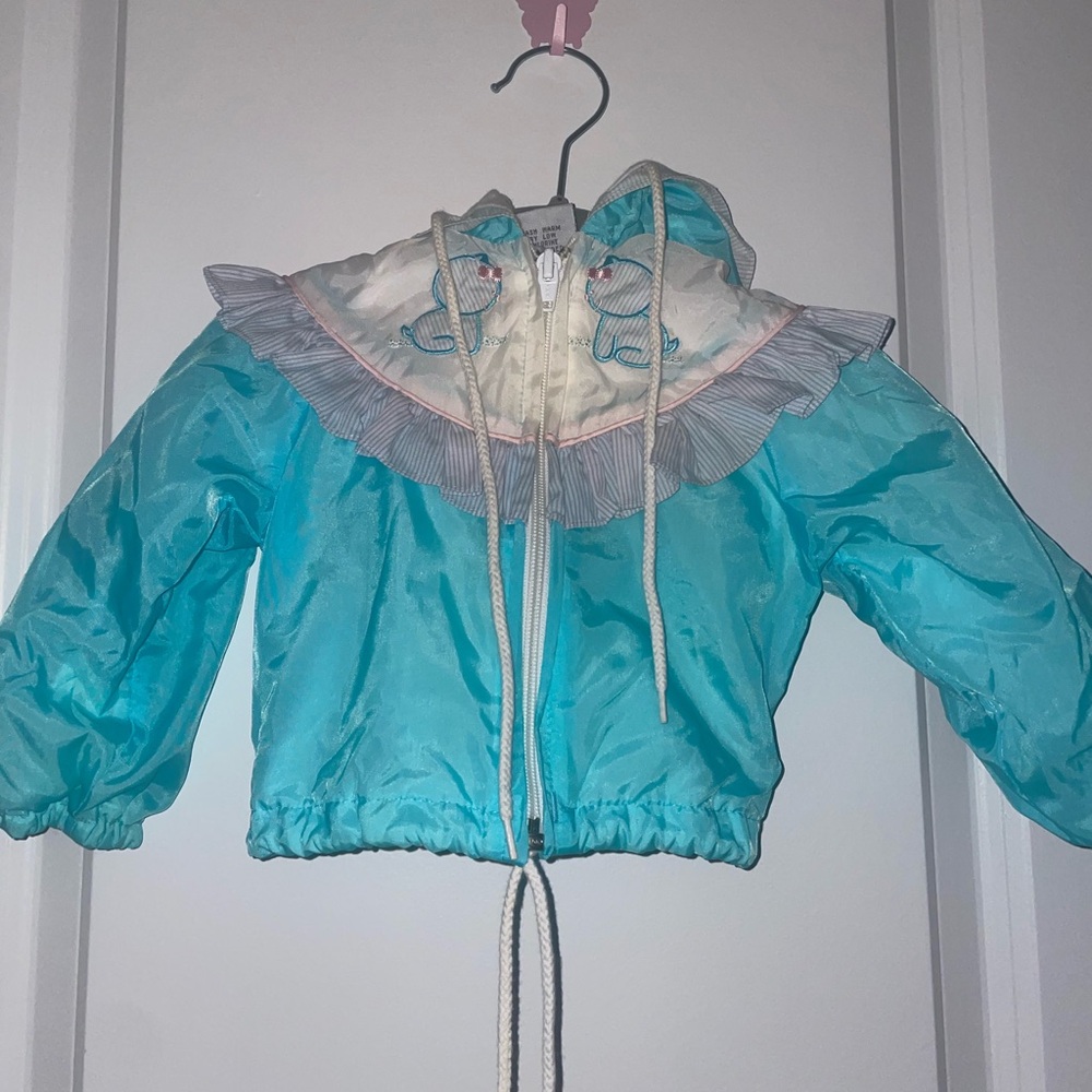 Vintage‎ Kids Blue and White Jacket